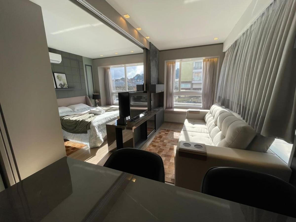 Apartmán Loft Novo Aconchegante A 500M Da Rua Coberta Gramado Exteriér fotografie