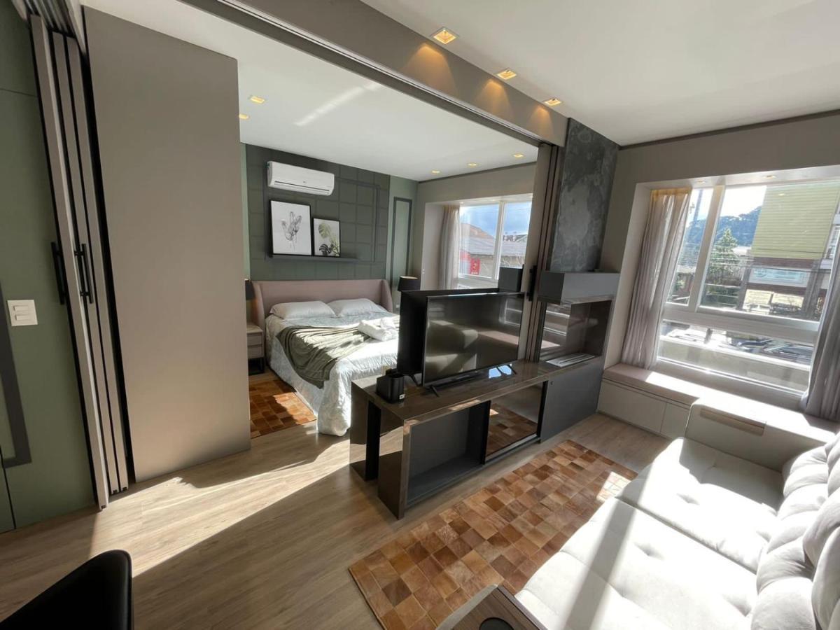 Apartmán Loft Novo Aconchegante A 500M Da Rua Coberta Gramado Exteriér fotografie
