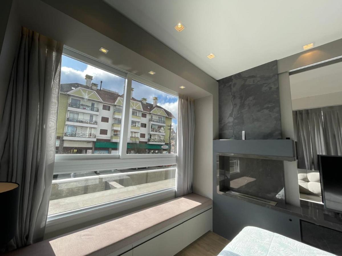 Apartmán Loft Novo Aconchegante A 500M Da Rua Coberta Gramado Exteriér fotografie