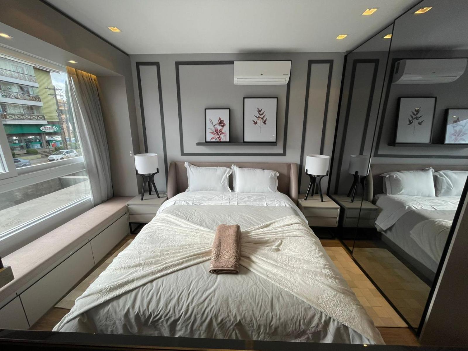 Apartmán Loft Novo Aconchegante A 500M Da Rua Coberta Gramado Exteriér fotografie