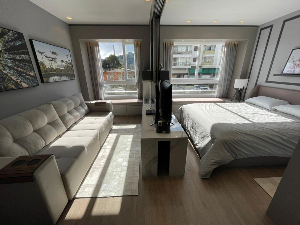 Apartmán Loft Novo Aconchegante A 500M Da Rua Coberta Gramado Exteriér fotografie